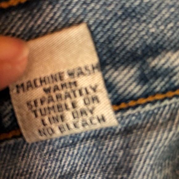 Ann Taylor Denim High Waisted Short Shorts, size 8 - Picture 6 of 7